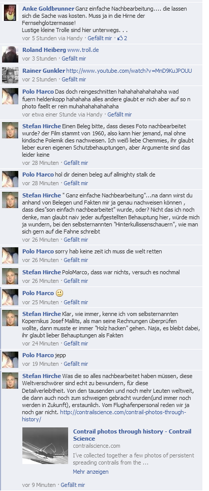 Aktiv gegen Chemtrails Deutschland-Germa