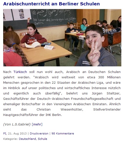 Arabischunterricht