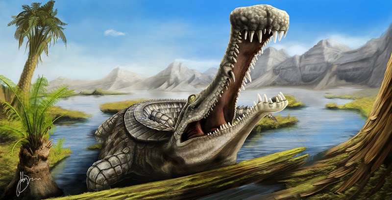 Urzeitliche Krokodilarten - Allmystery