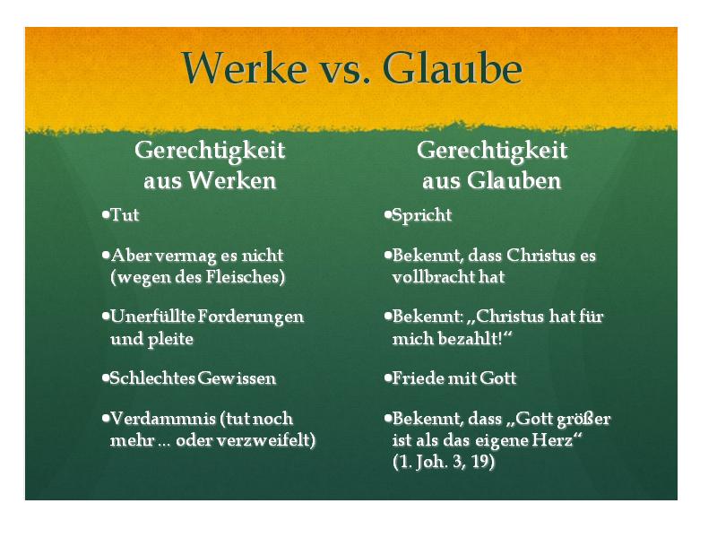 glaube