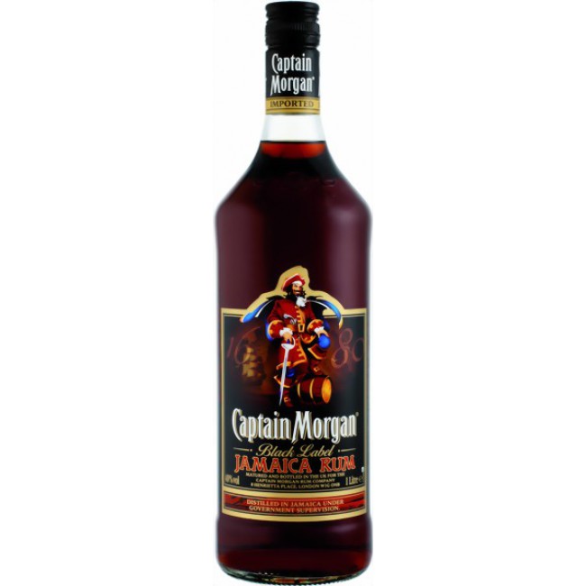 Captain Morgan Black Label Jamaica Rum 7