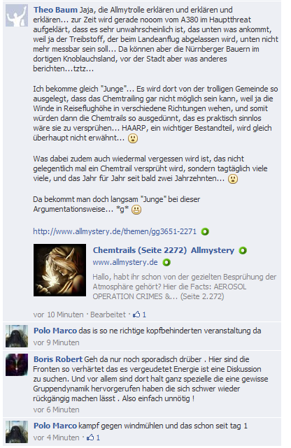 Aktiv gegen Chemtrails Deutschland-Germa