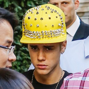 bieb haters bieber spiked hat