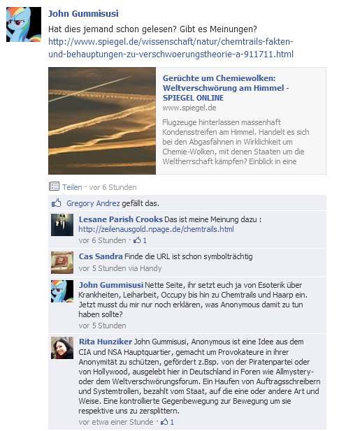 Aktiv gegen Chemtrails Deutschland-Germa