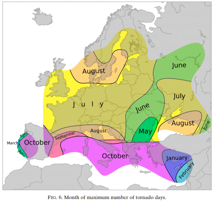 Tornados in Europa