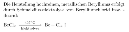 Rosch Beryllium Formel Buch