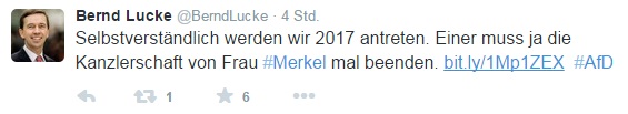 Lucke Tweet BTW 2017