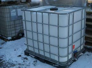 1000l ibc wassertank gitterbox