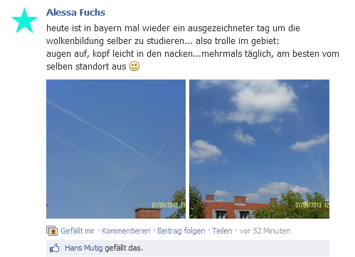 Aktiv gegen Chemtrails Deutschland-Germa