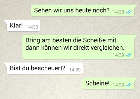 scheisse-scheine