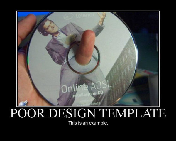 Poor-design-template