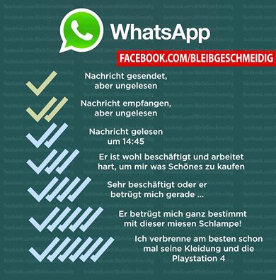 Aber whatsapp online gelesen nicht Beziehungskiller 5