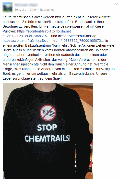 Stapf war Einkaufen