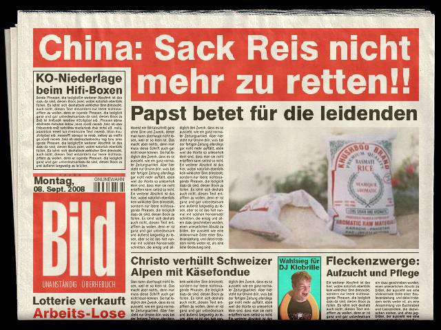 Sack reis