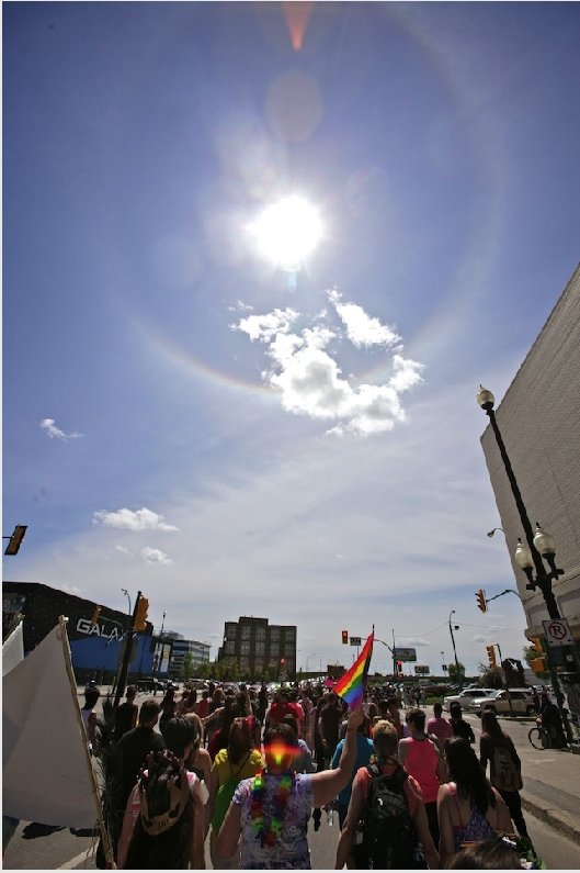 Gay Pride Halo