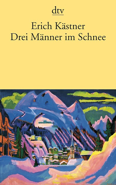 buecher - drei maenner im schnee