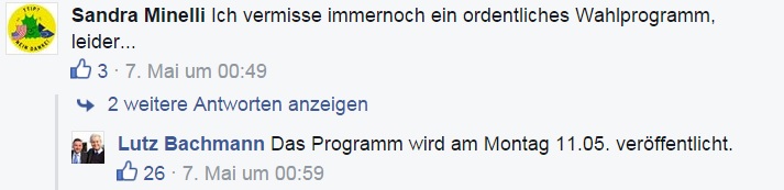 Wahlprogramm