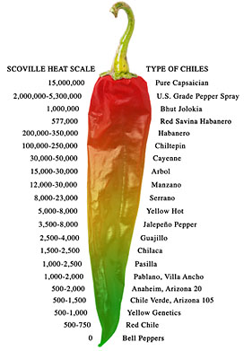 heat scale