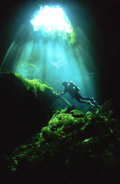 tajmahal cenote diving