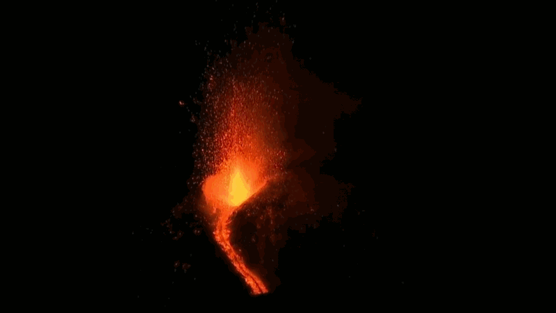 ETNA am 28. 02. 2017 - Eruptionen - 800