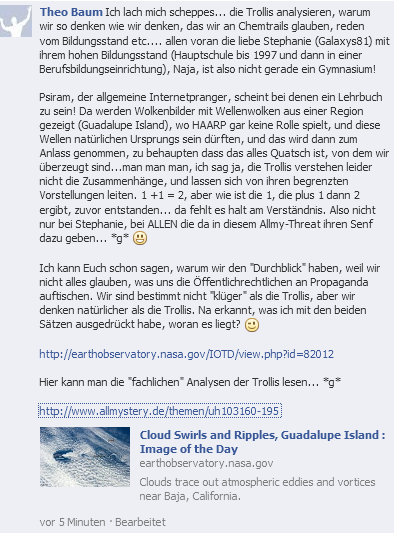 Aktiv gegen Chemtrails Deutschland-Germa