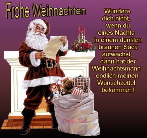 weihnachtssack