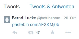 Bernd Lucke Tweet