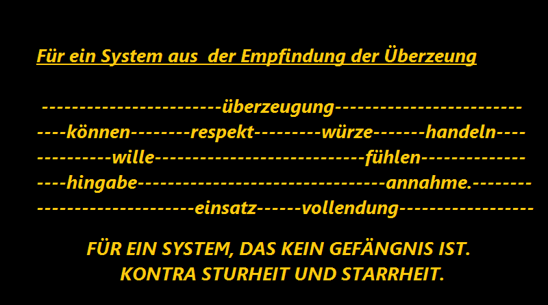 System ueberzeugung