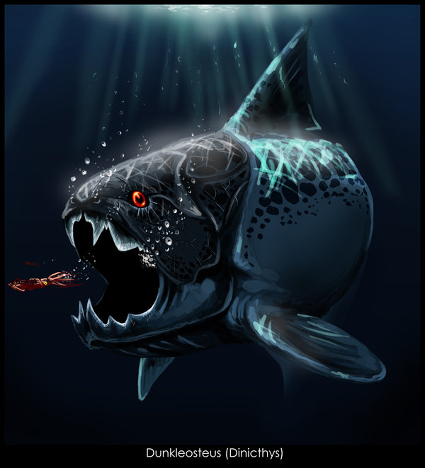 Dunkleosteus by highdarktemplar