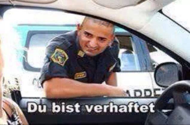 verhaftet