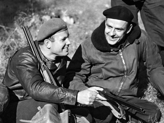 Gagarin und Komarov